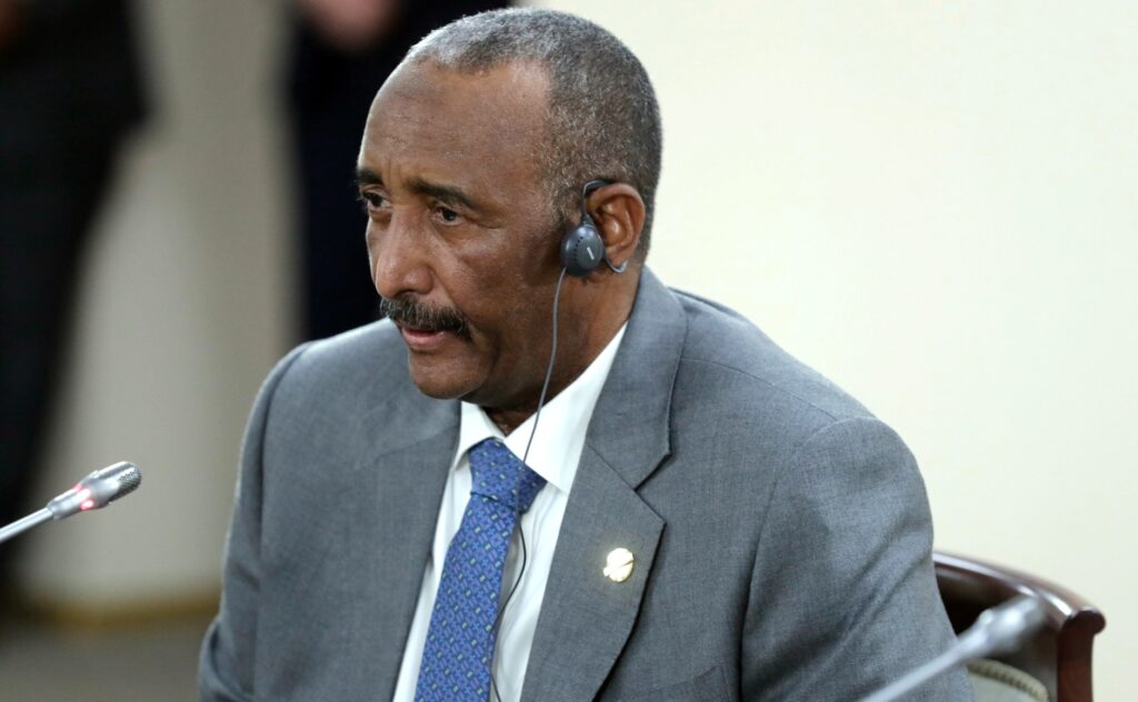 Sudan's Sovereignty Council chairman and army commander Abdel Fattah al-Burhan